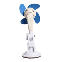 Ventilateur rotatif en plastique rechargeable de haute qualité 800 mAh, 3 vitesses, à commande par bouton, autonomie de 1,5 h, pour usage domestique, rechargeable