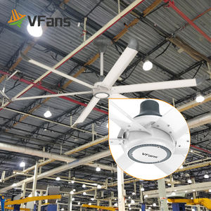 Ventilateur de plafond VFans à 6 pales <span class=keywords><strong>en</strong></span> aluminium, 60-120 pouces, pour hôtel, télécommande, ventilation personnalisable pour les transports publics - Product Image 1