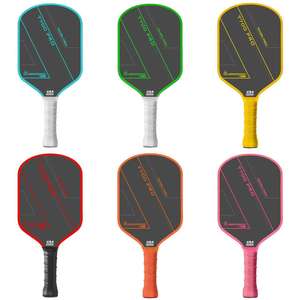 Raquette <span class=keywords><strong>de</strong></span> paddle en carbone brut T700 haute performance avec surface <span class=keywords><strong>de</strong></span> friction, homologuée USAPA pour les tournois professionnels - Product Image 3