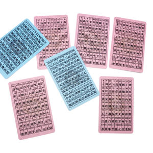 Cartes de communication par le cœur, jeu de cartes de poker avec numéro d'âge, 100% précis, nom de famille chinois, devinettes, accessoires de magie, jouets faciles - Product Image 4