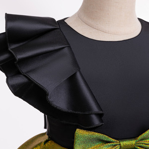 Modest Evening Dress Baby Girls Party Wear Summer Dresses Sleeveless Formal Banquet Skirt <strong>Robe</strong> Children CD002 - Product Image 3