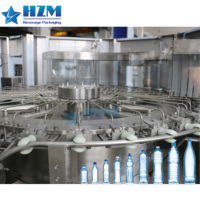 Projet de ligne de production d'eau entièrement automatique, machine de remplissage d'eau minérale et usine d'emballage d'eau pure en Afrique