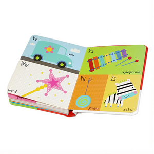 Servizio <span class=keywords><strong>di</strong></span> Stampa Personalizzata <span class=keywords><strong>di</strong></span> Libri Cartonati per <span class=keywords><strong>l</strong></span>'Apprendimento Precoce: Alfabeto, Forme, Colori, Numeri a Colori - Product Image 5