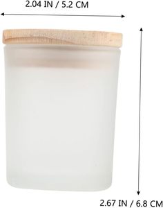 Frascos de Vidrio Redondos de Doble Pared para Velas, de Lujo, Personalizados, de 8oz, 10oz y 12oz, al por Mayor, con Tapa de Corcho y Embalaje en Caja - Product Image 6