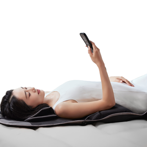 OEM/ODM multifunción cuerpo completo Shiatsu masaje Mat espuma de memoria con calefacción y vibración para la aplicación del cuello - Product Image 1