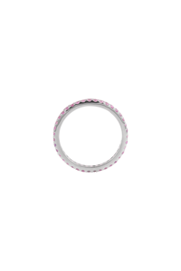 Anillo de Zafiro Rosa en Plata de Ley 92.5 KLSR-11877 - Product Image 2