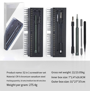 Destornillador de precisión General 52 en 1, juego de tornillos para computadora de teléfono móvil, herramientas de mantenimiento del hogar - Product Image 6