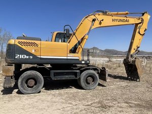 Excavatrice sur pneus Hyundai 210W-9 d'occasion à vendre-Construction de bonnes performances 210w-7 210lc-9s 210w-9t - Product Image 5