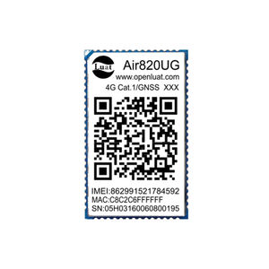 Air820UG bajo costo LCC + LGA LTE Cat.1 módulo GPS soporte GPS/Beidou/GLONASS enlace descendente 10Mbps 5Mbps - Product Image 1
