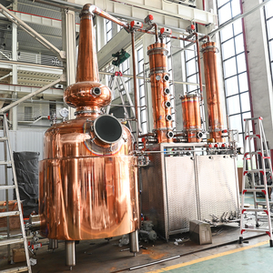 Equipo de Destilación de Control Automático DYE 2000L para Producción de Vodka y Whisky - Sistema de Alambique de Columna de Cobre - Product Image 2