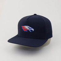 Topi Baseball Snapback 5 Panel Bordir Hewan Custom Langsung dari Pabrik, Dapat Disesuaikan, untuk Berburu di Luar Ruangan
