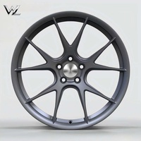 Nuevas llantas de aleación de aluminio forjado WL Multi Y Spoke de 18-24 pulgadas, ligeras, deportivas, de diseño cóncavo y pintadas para Mercedes, Audi y Tesla.