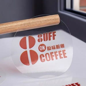 Custom <strong>Transparent</strong> <strong>Vinyl</strong> <strong>Stickers</strong> Clear Waterproof Holographic Label For Product Packaging - Product Image 2