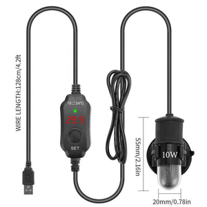 Chauffe-eau miniature intelligent pour <span class=keywords><strong>aquarium</strong></span> avec contrôle de la température et écran LED pour petits réservoirs, barre chauffante submersible pour <span class=keywords><strong>aquarium</strong></span> - Product Image 6