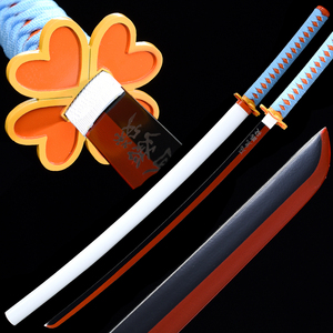 <span class=keywords><strong>Katana</strong></span> de Kanroji <span class=keywords><strong>Mitsuri</strong></span>, l'épée populaire de l'anime Demon Slayer, accessoire de cosplay, pour collection et décoration - Product Image 1