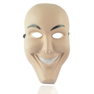 Masque de gros pour amoureux des visages souriants, inspiré des films et séries d'<span class=keywords><strong>horreur</strong></span> d'Halloween, avec motif de plan de décontamination humaine - Product Image 2
