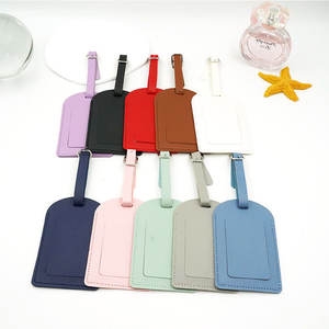 Étiquettes de <span class=keywords><strong>bagage</strong></span> nommées personnalisées en cuir PU avion hôtel étiquette de <span class=keywords><strong>bagage</strong></span> intimité étiquettes de <span class=keywords><strong>bagage</strong></span> pour sac de voyage - Product Image 3