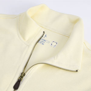 Maglione da Uomo in Cotone Lavorato a Maglia con Ricamo Personalizzato RL Ralphes Luxury Laurenes, <span class=keywords><strong>Pullover</strong></span> Casual con Zip a un Quarto - Product Image 2