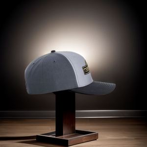 Casquette de baseball personnalisée de haute qualité, 6 panneaux, visière incurvée, snapback, en coton uni, avec logo brodé, certifiée BSCI - Product Image 6