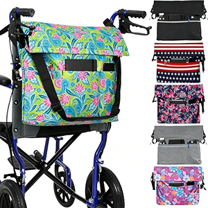 Sac à dos réglable pour déambulateur, sac de transport pour déambulateur, sac de rangement pour fauteuil roulant, sac de voyage pour fauteuil roulant - Product Image 1