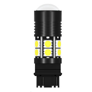 หลอดไฟรถยนต์ W5W T10 8 SMD LED พร้อมเลนส์แบบ Eagle Eye Spot รุ่น 194 168 501 7 สี DC 12V - Product Image 2