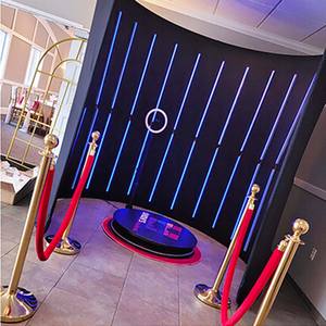 360 Accessoires de cabine photo pour les fêtes de mariage-Compatible avec les smartphones et iPad Télécommande Bluetooth/Wi-Fi Impression instantanée - Product Image 5