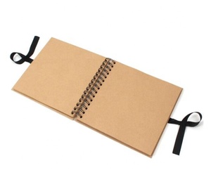 20.5x20.5cm Kraft Spiral Scrapbook Photo Album <strong>Scrap</strong> <strong>Books</strong> - Product Image 2