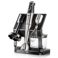 AKANE-Ensemble de mixeurs, 500W, système à 4 lames, 2 interrupteurs, outil multifonction facile à nettoyer pour la cuisine