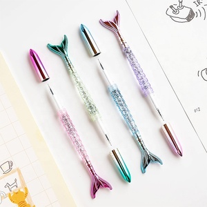 Fournitures scolaires créatives, papeterie Kawaii, adorable stylo gel en plastique sirène - Product Image 3