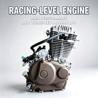 Ensemble moteur haut de gamme CB250 monocylindre 4 temps CQRT4 vertical 250cc pour VTT, moto tout-terrain, pit bike, refroidissement par air, démarrage électrique