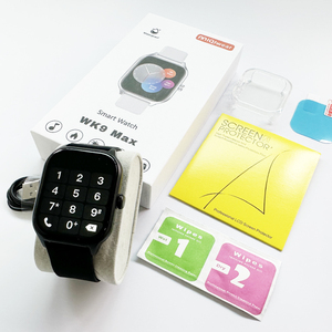สมาร์ทวอทช์ 2026 Wk9 Max หน้าจอ HD ขนาดใหญ่ กันน้ำ <span class=keywords><strong>Iwo</strong></span> Reloj Smart <span class=keywords><strong>Watch</strong></span> Series 11 ใช้แอป Fitpro Montre Relogio <span class=keywords><strong>Ultra</strong></span> Smart <span class=keywords><strong>Watch</strong></span> - Product Image 6