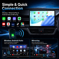 Autoradio Android UIS7870 8 cœurs avec écran vertical de 14,6 pouces, prise en charge 360 °   Caméra panoramique, caméra de recul, Carplay, autoradio, GPS