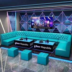 Arredamento per bar alla moda / <span class=keywords><strong>Discoteca</strong></span> / KTV / Night Club / Tavolo a cubo LED / Arredamento per Hookah Lounge / Set divani / Tavolino da caffè centrale - Product Image 5