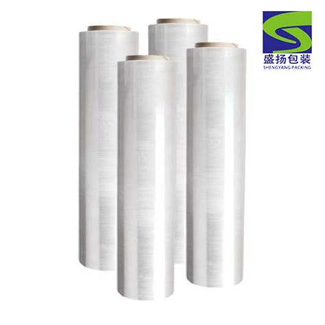 LLDPE Stretch Film Wrapping Plastic Wrap Film Soft Packing Stretch Film Wrapping Roll for Pallet Packing