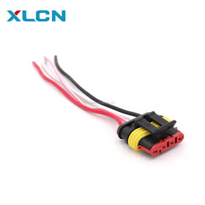 Produk Harness kawat Pria, seri 2 Pin 3.0MM Buick Sensor suhu luar ruangan Harness Plug DJ7021F-3-11 - Product Image 3