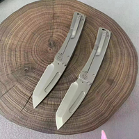 Couteau de poche EDC de haute qualité, en acier D2, tranchant, pour hacher, couper, pliable, couteau de chasse de précision, couteau tactique de chasse en plein air