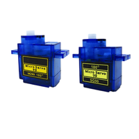 SG90 Mejorado, Micro Servo Motor con Engranaje de Plástico de 180°, Mini Engranaje de Dirección para Avión RC, Robot, Accesorios para Modelismo DIY, Hecho en China