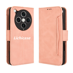 Funda móvil con ranura para tarjeta de crédito Lichicase para OnePlus Nord N30 <span class=keywords><strong>N20</strong></span> N200 Wallet PU Leather Flip Phone Case - Product Image 3