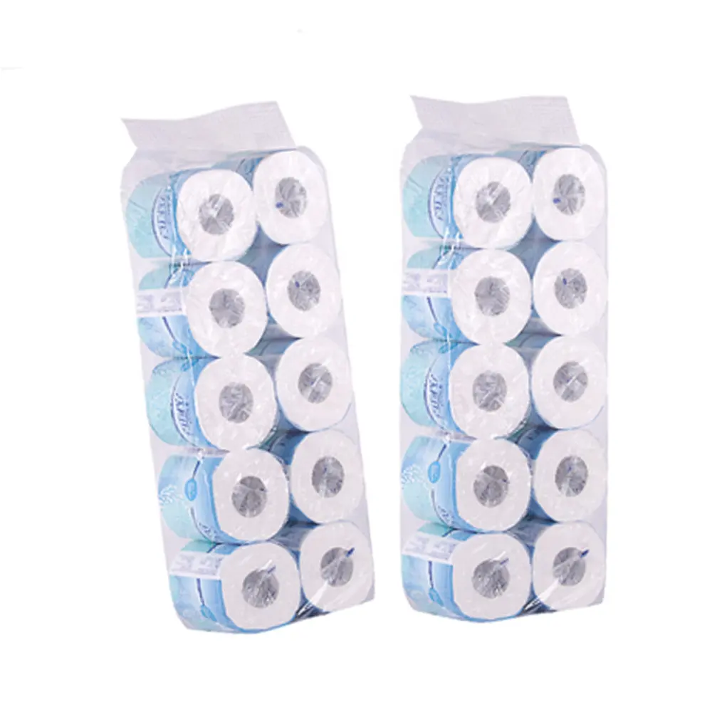 Atacado 3 dobras camada impresso núcleo banheiro caixa de tecido/papel higiênico/papel em rolo de tecido