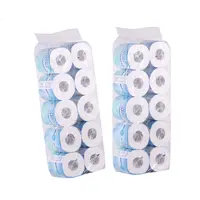 Printed Core Bathroom Tissue Roll, Toilet Paper, 3-Layer