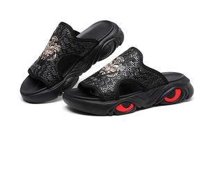 Nouvelles sandales d'été 2025 pour hommes, grande taille, à bout fermé, en cuir véritable – Style chinois tendance, sandales de mode décontractées pour l'extérieur - Product Image 5