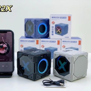 Partybox Hoạt Động Tự Làm Bộ Dụng Cụ Loa Thông Minh Xách Tay Mini 8W Đầu Ra Điện Loa Di Động Không Dây Cho Ngoài Trời - Product Image 3