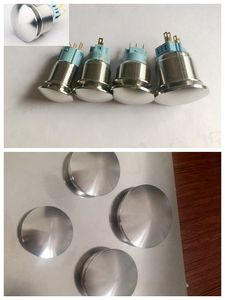 Cmp מתכת נירוסטה כפתור כפתור לדחוף פטריות לחצן יציאה מתג - Product Image 4