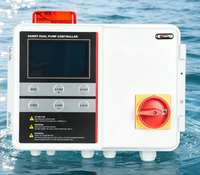 Contrôleur de pompe à eau duplex H822 avec commande entièrement automatique, personnalisation OEM, matériau ABS, interrupteur d'isolement de sécurité
