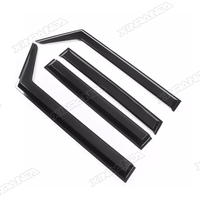 Top qualité tout-terrain 4 pièces noir ABS déflecteur de vent voiture fenêtres visière Jimny déflecteur de vent pour Suzuki Jimny JB64 JB74