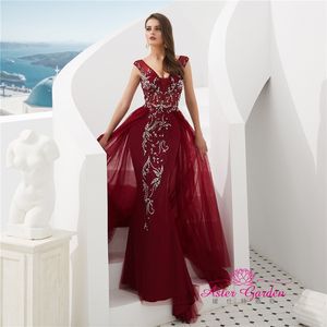 Vestidos <span class=keywords><strong>de</strong></span> <span class=keywords><strong>Noche</strong></span> Elegantes y Encantadores al por Mayor, Vestidos <span class=keywords><strong>de</strong></span> <span class=keywords><strong>Noche</strong></span> <span class=keywords><strong>de</strong></span> Moda <span class=keywords><strong>para</strong></span> Embarazadas, Vestidos <span class=keywords><strong>de</strong></span> <span class=keywords><strong>Noche</strong></span> Rojos <span class=keywords><strong>de</strong></span> Sirena con Cola Desmontable - Product Image 3