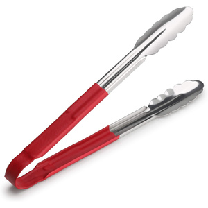 Pinces à steak antidérapantes en acier inoxydable de qualité supérieure, pince de cuisine, pince de service pour buffet, fête, restauration, salade - Product Image 2