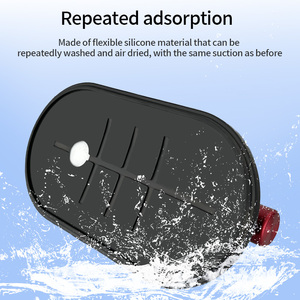 Support de fixation à <span class=keywords><strong>ventouse</strong></span> ovale en aluminium CNC de 6 pouces à dégagement rapide pour caméra de tableau de bord de voiture, support de caméra à <span class=keywords><strong>ventouse</strong></span> pour GoPro, supports de fixation pour voiture - Product Image 3