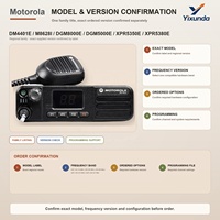 Radio mobile bidirectionnelle Motorola DM4401e VHF ou UHF DMR, 99 canaux, affichage numérique, GNSS, Bluetooth, WiFi pour l'approvisionnement des projets