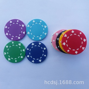 Fichas de ABS de Dos Colores Personalizables para Póker Texas y Mahjong, Fichas para Juegos de Ajedrez y Cartas, Marca <span class=keywords><strong>HCD</strong></span> - Product Image 2